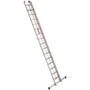 EUROLINE Ladders No. 312 Aluminium rope ladder 2-part