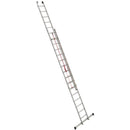 EUROLINE Ladders No. 312 Aluminium rope ladder 2-part