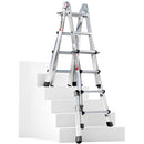 EUROLINE Ladders No. 316 Alu-Vario Folding Ladder
