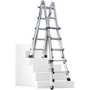 EUROLINE Ladders No. 316 Alu-Vario Folding Ladder