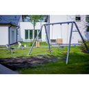 Lars Laj Double Silver Swing Playground