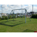 Lars Laj Double Silver Swing Playground