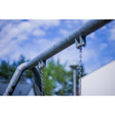 Lars Laj Double Silver Swing Playground