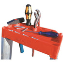 EUROLINE Ladders No. 32577 Aluminium step ladder with safety bridge