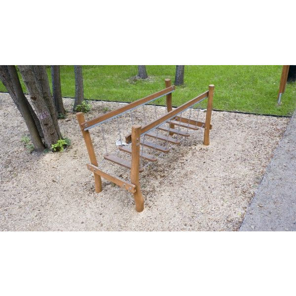Lars Laj Wackelbrücke Dolomiti Spielplatz
