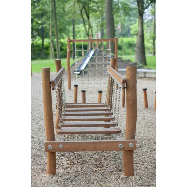 Lars Laj Wackelbrücke Dolomiti Spielplatz