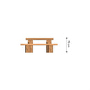 Lars Laj Bench &amp; Table (Nature) Playground 