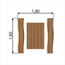 Lars Laj Bench &amp; Table (Nature) Playground 