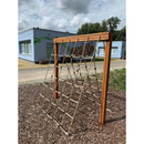 Lars Laj climbing net butterfly wings playground