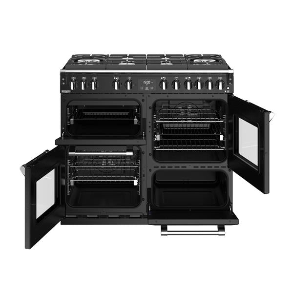 STOVES RICHMOND Deluxe S1000 GTG GAS Black 