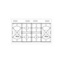 POÊLES RICHMOND Deluxe S1000 GTG GAZ Noir 