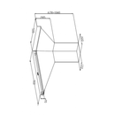 STOVES S900 RICH CHIM RAIL Black 