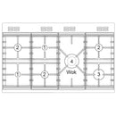 POÊLES PRECISION S1100 Deluxe DF GAZ Noir/Chrome 