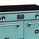 POÊLES RICHMOND Deluxe S900 EGG INDUCTION CB Bleu Country/Chrome 