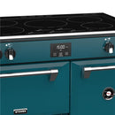 CUISINIÈRES RICHMOND Deluxe S900 EGG INDUCTION CB Kingfisher Teal/Chrome 