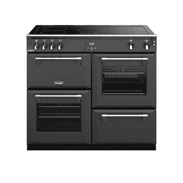 STOVES RICHMOND Deluxe S1100 EGG INDUCTION CB Anthracite/Chrome 