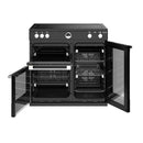 STOVES STERLING Deluxe S900 EGG INDUCTION Black 