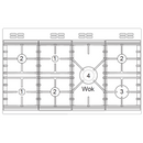 POÊLES RICHMOND S1000 DF GAZ Crème 