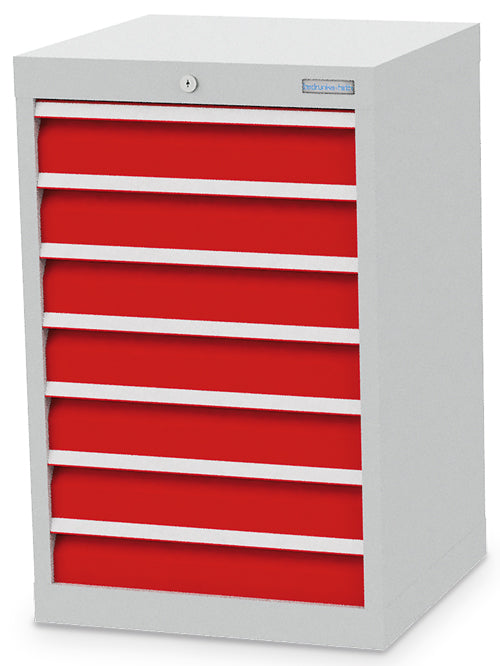 Armoire à tiroirs Bedrunka+Hirth, profondeur 500 mm, R 18-16, nombre de tiroirs : 7