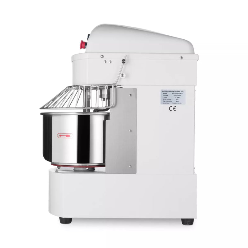 MAXIMA Gastro Dough Mixer - 20 l - 13 kg Dough - 2 Speeds 