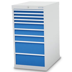 Bedrunka+Hirth Schubladenschrank, Tiefe 736 mm, R 18-24, Schubladenanzahl: 9 – Vorschau 1