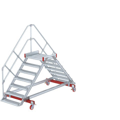 EUROLINE Ladders No. 512 Transition - Climbing angle 60° - Step width 600mm – Vorschau 2