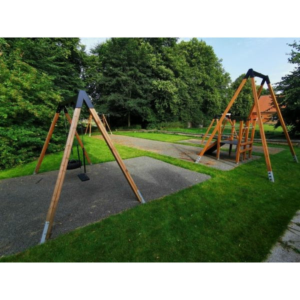 Lars Laj Seilbahn Mittel mit Plattform Spielplatz