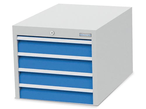 Armoire murale Bedrunka+Hirth, profondeur 736, R 18-24, nombre de tiroirs : 4