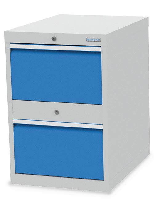 Armoire à tiroirs Bedrunka+Hirth, profondeur 736 mm, R 18-24, nombre de tiroirs : 2