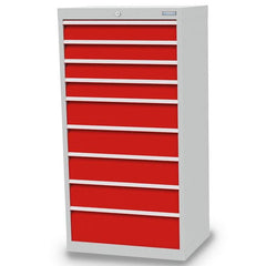 Bedrunka+Hirth Schubladenschrank, Tiefe 500 mm, R 24-16, Schubladenanzahl: 9 – Vorschau 1