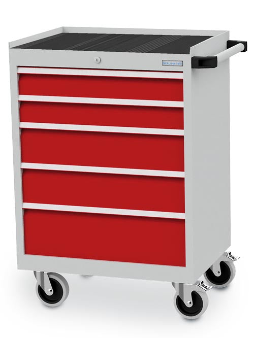 Bedrunka+Hirth drawer cabinet, depth 500 mm, R 24-16, number of drawers: 5
