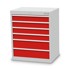 Bedrunka+Hirth Schubladenschrank, Tiefe 500 mm, R 24-16, Schubladenanzahl: 6 – Vorschau 1