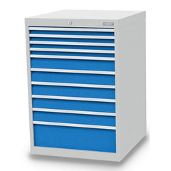 Bedrunka+Hirth Schubladenschrank, Tiefe 736 mm, R 24-24, Schubladenanzahl: 10 – Vorschau 1