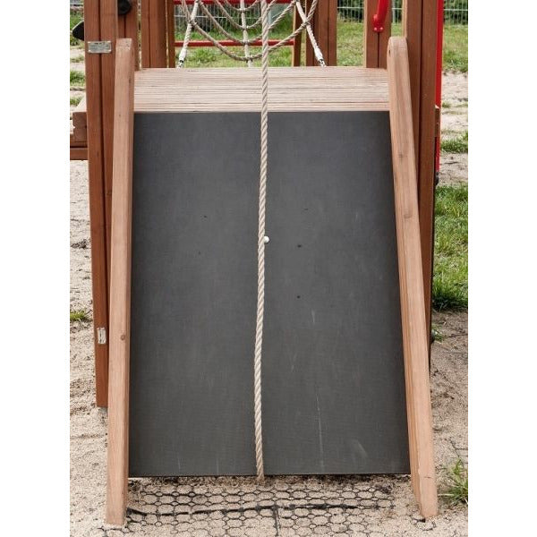 Lars Laj Einzel Rutsche mit Turm und Reifenschaukel Spielplatz