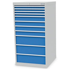 Bedrunka+Hirth Schubladenschrank, Tiefe 736 mm, R 24-24, Schubladenanzahl: 11 – Vorschau 1