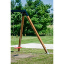 Lars Laj Double Swing with Slide and Tower Playground 