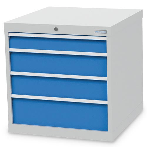 Armoire à tiroirs Bedrunka+Hirth, profondeur 736 mm, R 24-24, nombre de tiroirs : 4