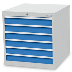 Bedrunka+Hirth Schubladenschrank, Tiefe 736 mm, R 24-24, Schubladenanzahl: 6 – Vorschau 1