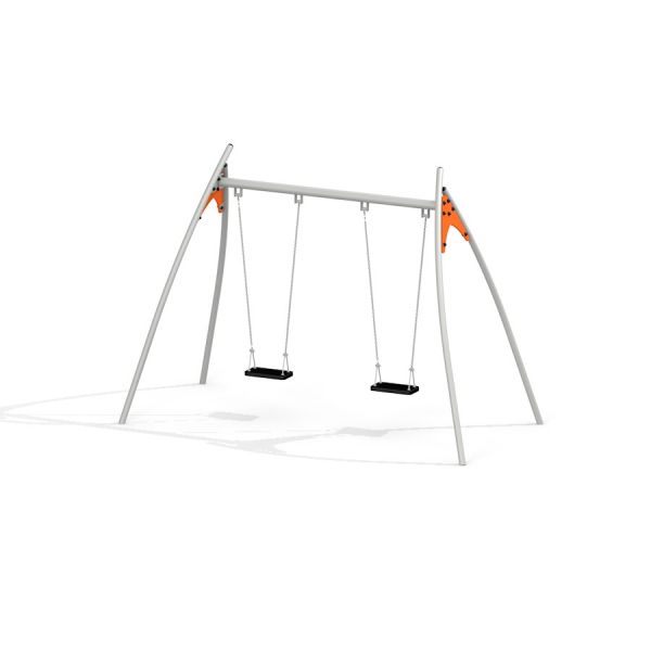 Aire de jeux à double balançoire Lars Laj 
