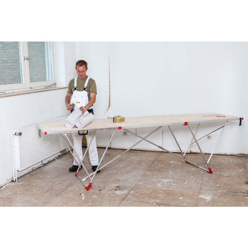 EUROLINE Ladders Nr. 810 eurotap aluminium behangtafel