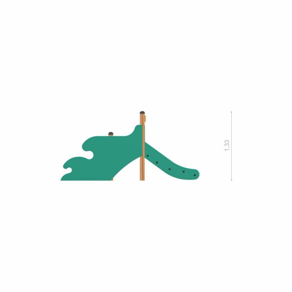 Lars Laj slide with dragon tail playground 