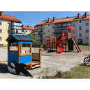 Lars Laj Spielhaus mit Orca Spielplatz