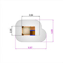 Lars Laj Spielhaus mit Orca Spielplatz