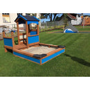 Lars Laj Spielhaus mit Orca Spielplatz