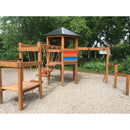 Phare de Lars Laj avec pont-levis et aire de jeux