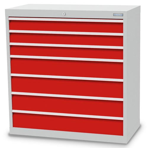 Armoire à tiroirs Bedrunka+Hirth, profondeur 500 mm, R 36-16, nombre de tiroirs : 7