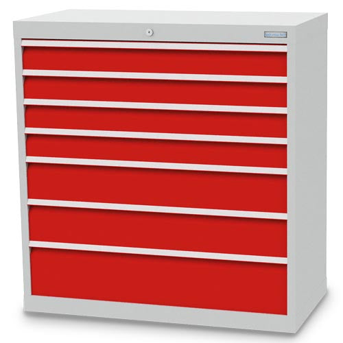Armoire à tiroirs Bedrunka+Hirth, profondeur 500 mm, R 36-16, nombre de tiroirs : 7