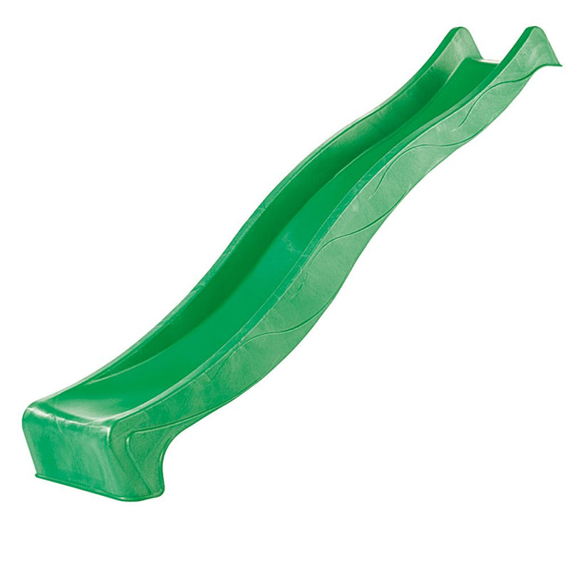 Maison sur pilotis Akubi "Benjamin" SET naturel avec bac à sable, toboggan 3m vert