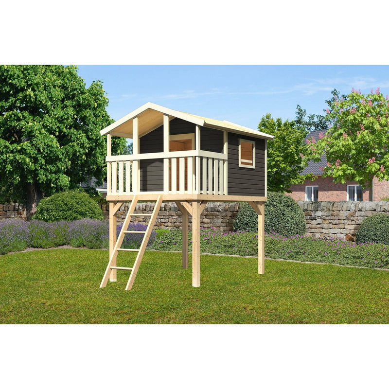 Maison sur pilotis Akubi "Benjamin" PROMOTION terra gris
