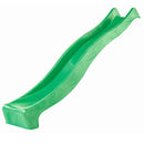 Akubi stilt house "Benjamin" SET ACTION2 natural with net ramp and slide green